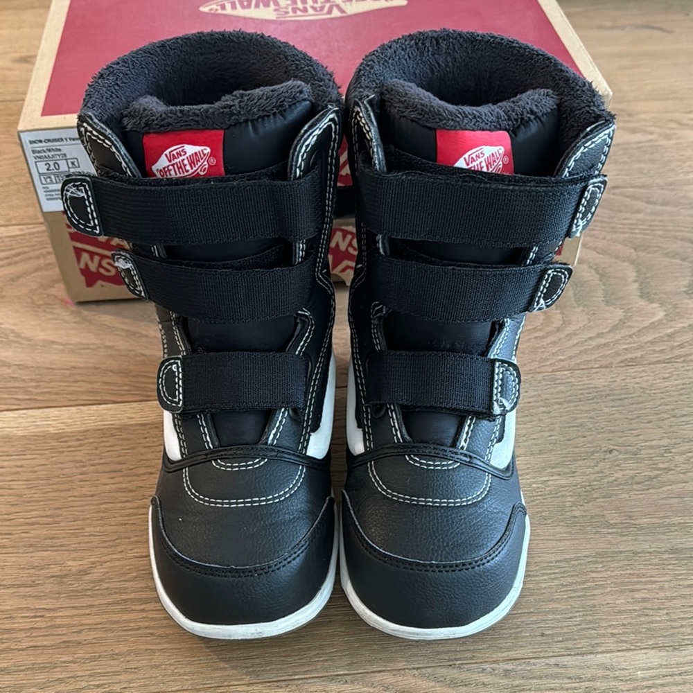 Vans Black Snow Boots